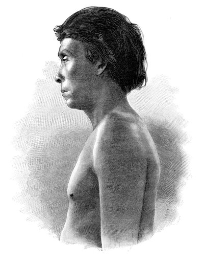 Guatsu Indian, Central America by Henri Thiriat