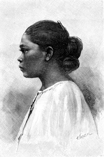 Malaysian Woman by Henri Thiriat