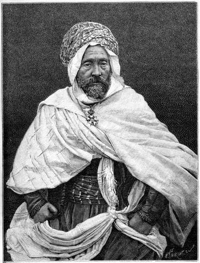The Agha of Tugurt, c1890 by Henri Thiriat