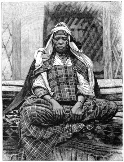 Woman, Biskra, Algeria by Henri Thiriat