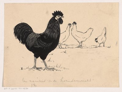 Chickens by Henri Verstijnen