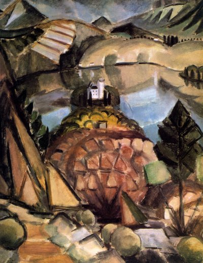 The Lake, 1911 by Henri Victor Gabriel Le Fauconnier