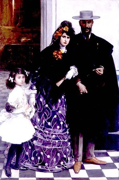 Spanish Family by Henri Zo