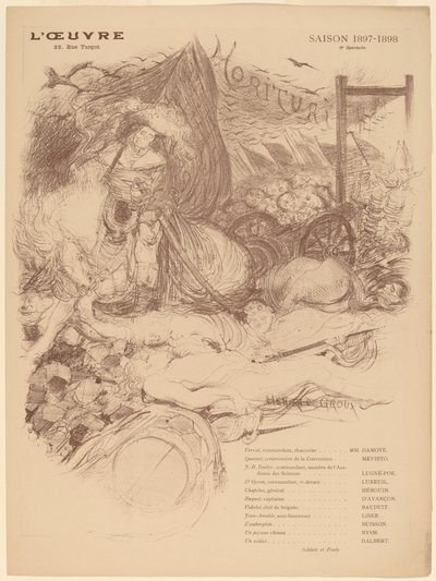 Morituri by Henri de Groux