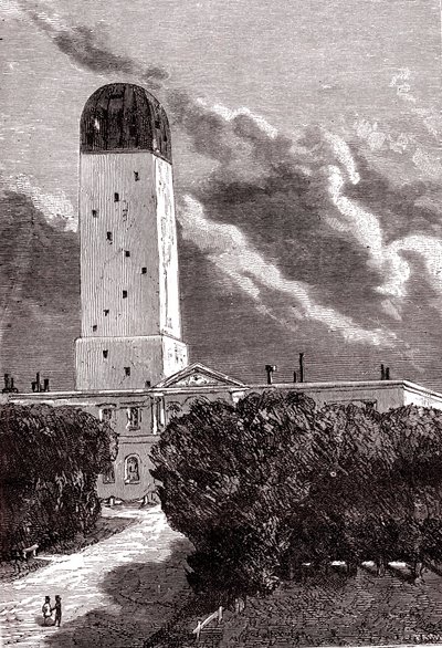 Cambridge Observatory by Henri de Montaut
