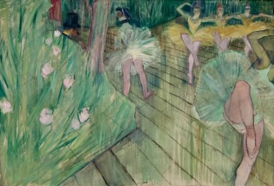 Ballet Scene by Henri de Toulouse Lautrec