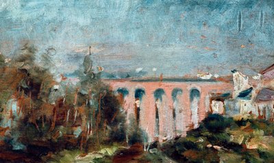 Castelviel Viaduct in Albi by Henri de Toulouse Lautrec