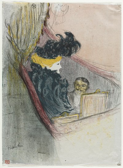 A Princely Idyl, Clara Ward by Henri de Toulouse Lautrec