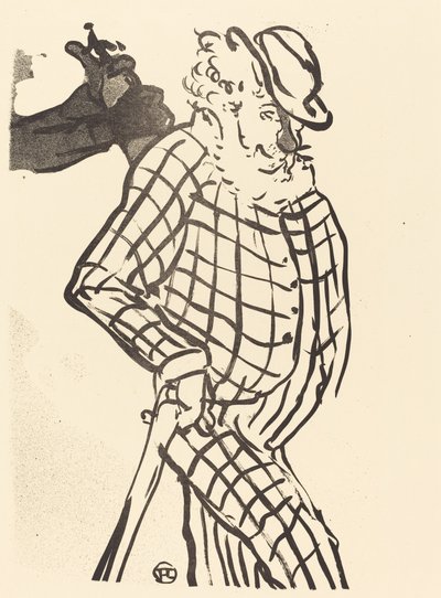 American Singer by Henri de Toulouse Lautrec