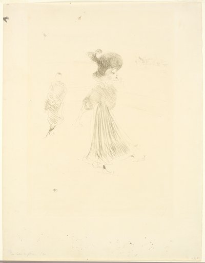 At the Ice Palace by Henri de Toulouse Lautrec
