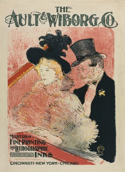 At the Concert by Henri de Toulouse Lautrec