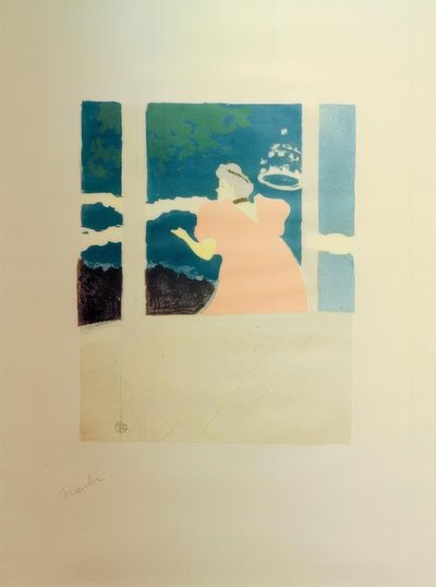 At the Ambassadors by Henri de Toulouse Lautrec