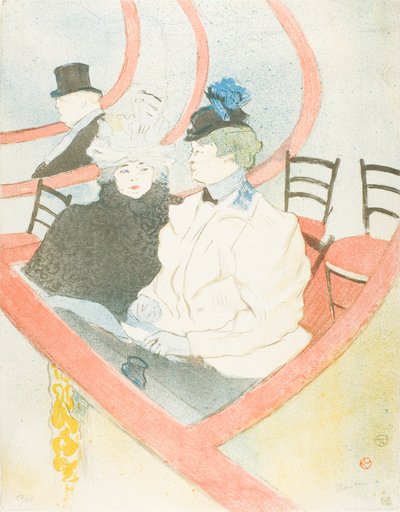 Box in the Grand Tier by Henri de Toulouse Lautrec