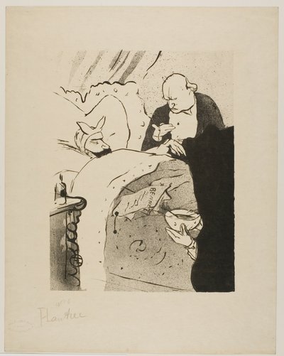 Carnot is Sick! by Henri de Toulouse Lautrec