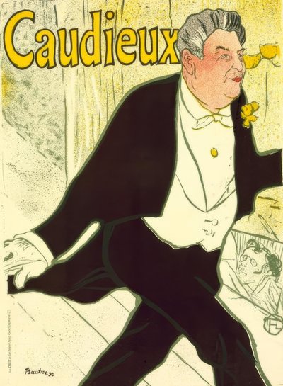 Caudieux by Henri de Toulouse Lautrec