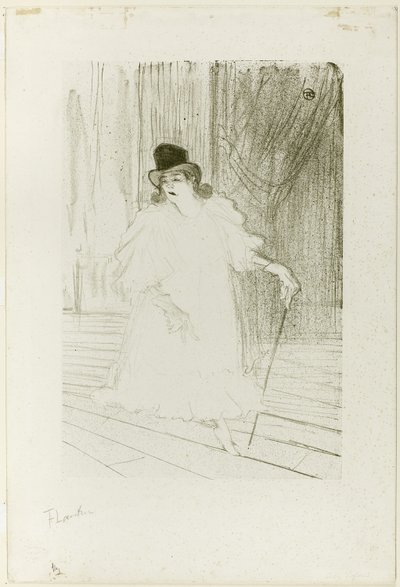 Cecy Loftus by Henri de Toulouse Lautrec