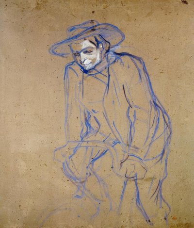Black Cat by Henri de Toulouse Lautrec