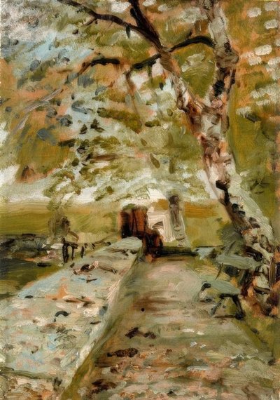 Château du Bosc. The Terrace by Henri de Toulouse Lautrec