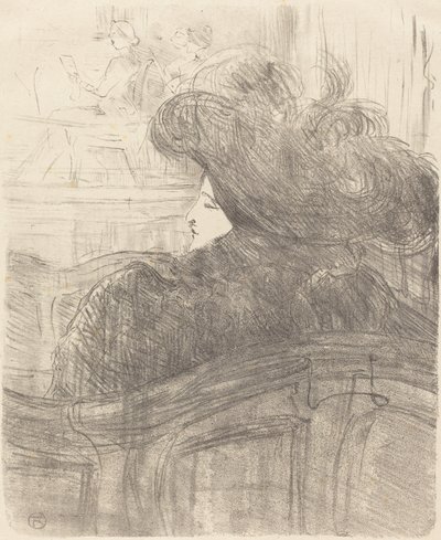 Cleo de Merode by Henri de Toulouse Lautrec