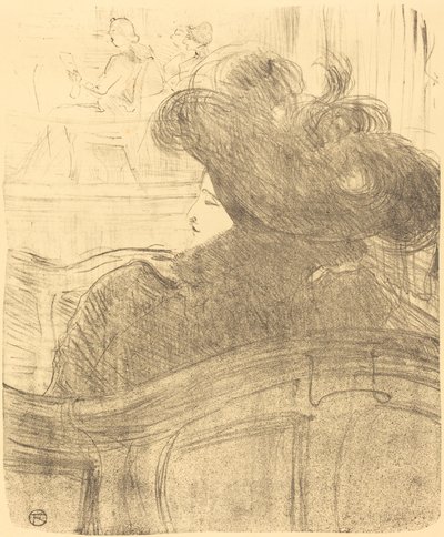 Cléo de Mérode by Henri de Toulouse Lautrec