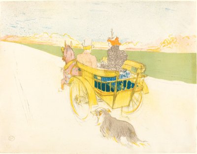 Country Outing by Henri de Toulouse Lautrec