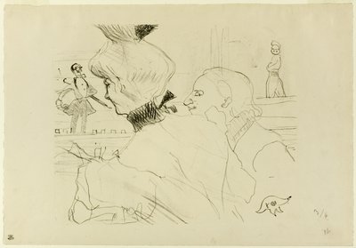 Couple at a Café-Concert by Henri de Toulouse Lautrec