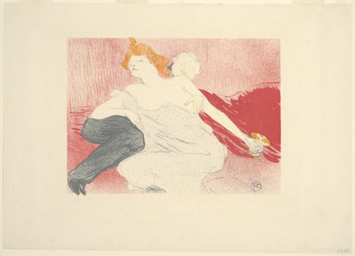 Debauchery (second plate) by Henri de Toulouse Lautrec