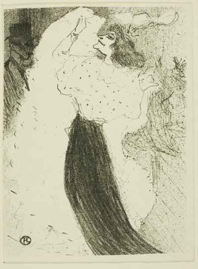Eccentric Dance by Henri de Toulouse Lautrec