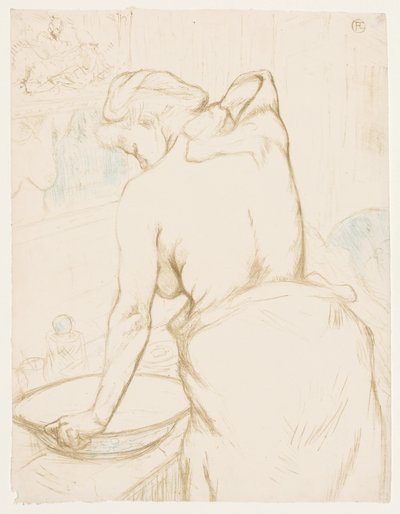 Elles: The Toilet, 1896 by Henri de Toulouse Lautrec