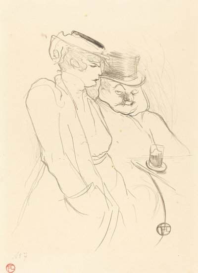 In Forty by Henri de Toulouse Lautrec