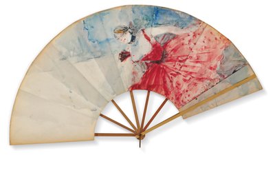Fan by Henri de Toulouse Lautrec