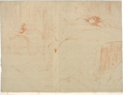Woman on Her Back, Lassitude by Henri de Toulouse Lautrec