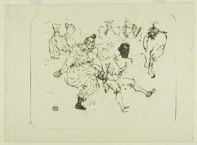 Footit and Chocolat by Henri de Toulouse Lautrec