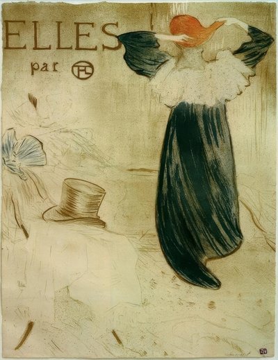 Frontispiece for Elles by Henri de Toulouse Lautrec