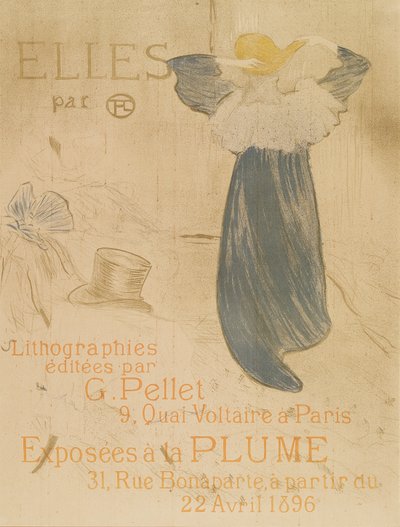 Frontispiece for Elles by Henri de Toulouse Lautrec
