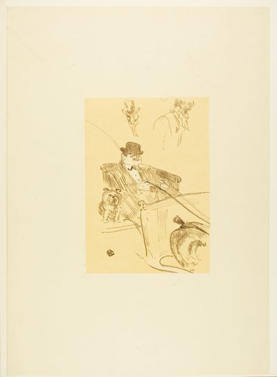 Good Morning Mr. Robin by Henri de Toulouse Lautrec