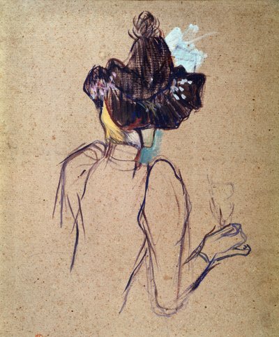 Jane Avril by Henri de Toulouse Lautrec