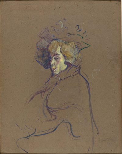 Jane Avril by Henri de Toulouse Lautrec