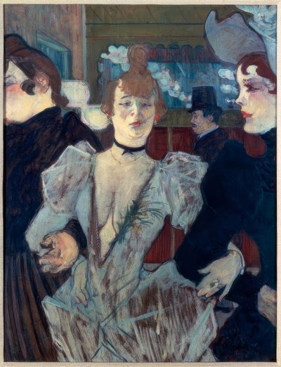 La Goulue at the Moulin-Rouge by Henri de Toulouse Lautrec