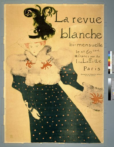 La Revue Blanche by Henri de Toulouse Lautrec