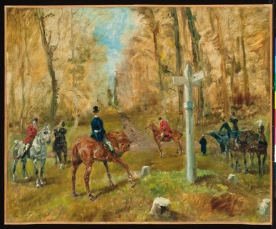 The Crossroads, 1883 by Henri de Toulouse Lautrec
