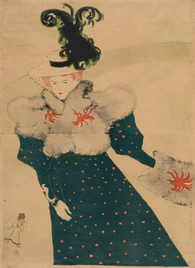 La revue blanche by Henri de Toulouse Lautrec