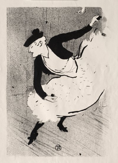 The Café-Concert: Edmée Lescot by Henri de Toulouse Lautrec