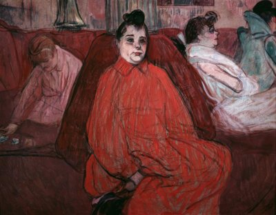 The Divan (The Sofa) by Henri de Toulouse Lautrec