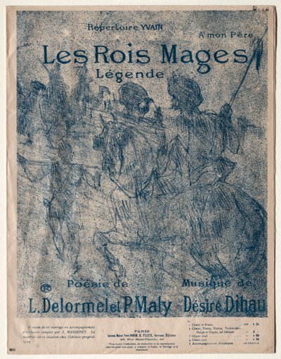 The Magi, 1899 by Henri de Toulouse Lautrec