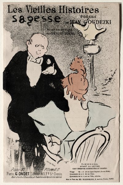 The Old Stories: Wisdom by Henri de Toulouse Lautrec