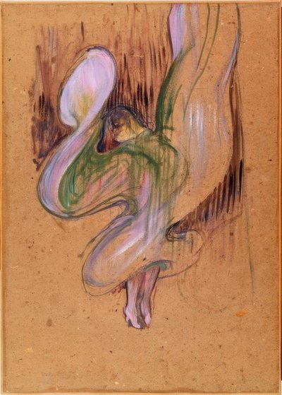 Loïe Fuller at the Folies Bergère by Henri de Toulouse Lautrec