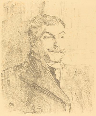 Lucien Guitry by Henri de Toulouse Lautrec