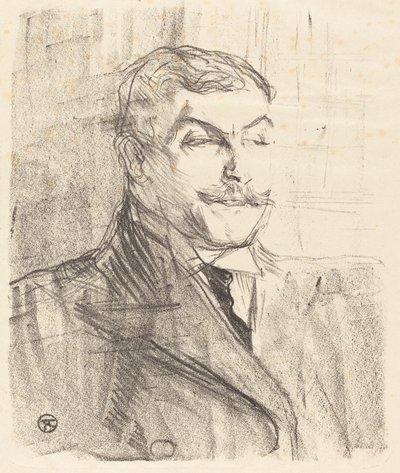 Lucien Guitry by Henri de Toulouse Lautrec