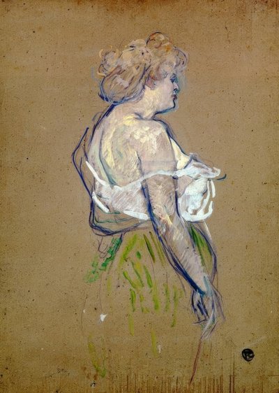 Mademoiselle Lucie Bellanger by Henri de Toulouse Lautrec